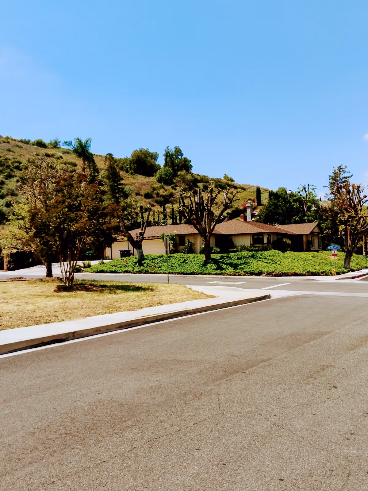 Exterior view of Home Care of Loma Linda, a single-story senior facility with landscaped grounds.