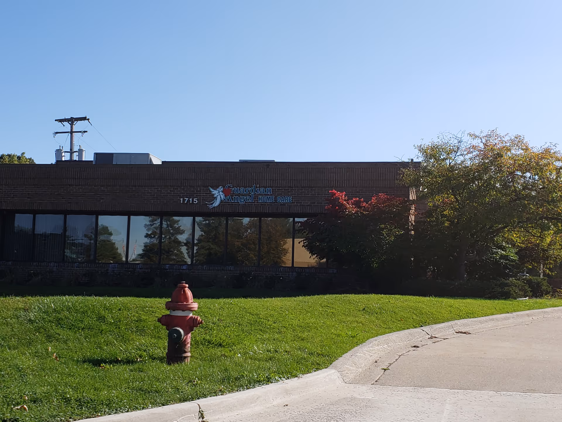 Exterior view of Guardian Angel Home Care and Hospice of Rochester Hills building facade.