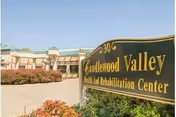 Candlewood Valley Health & Rehabilitation Center entrance sign in front of facility.