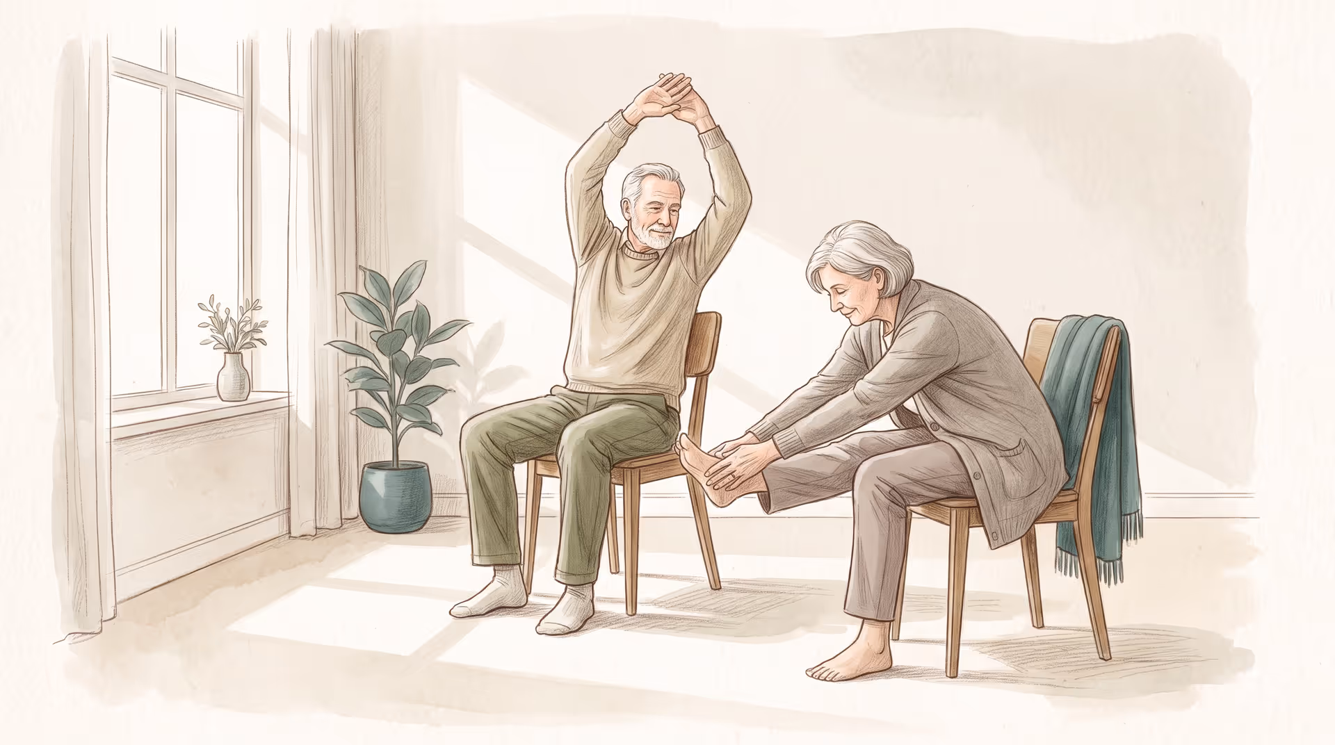 Chair Yoga For Seniors
