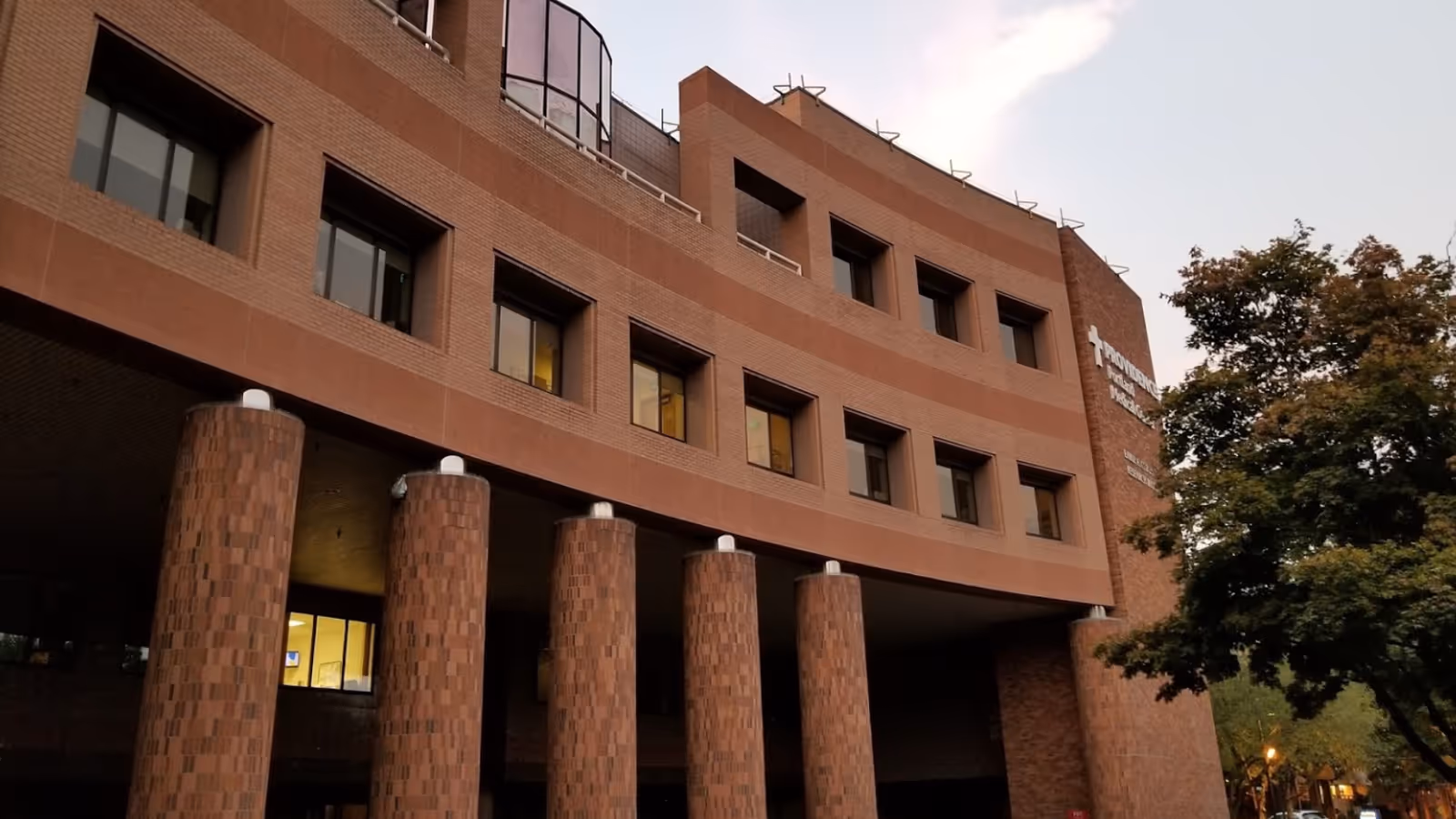 Exterior view of Providence Outpatient Infusion at Portland Medical Center.