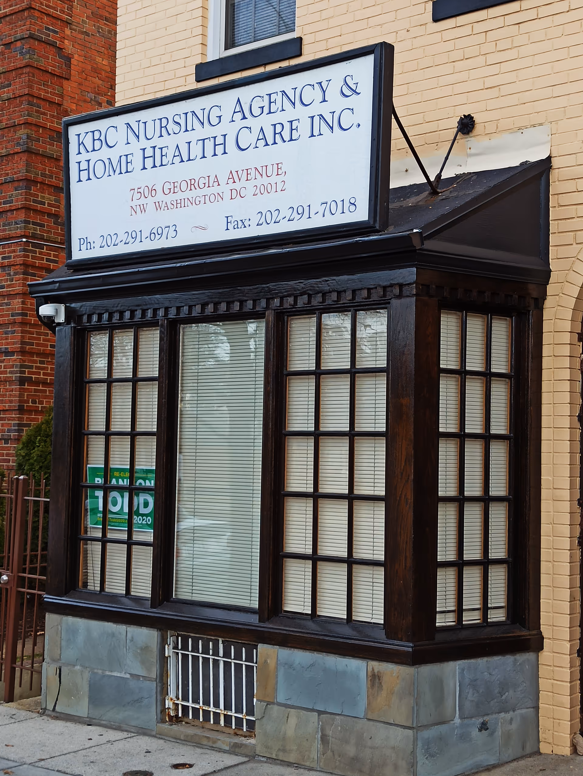 Exterior view of KBC Nursing Agency & Home Health Care Inc storefront.